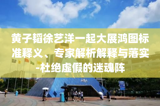 黃子韜徐藝洋一起大展鴻圖標(biāo)準(zhǔn)釋義、專家解析解釋與落實-杜絕虛假的迷魂陣