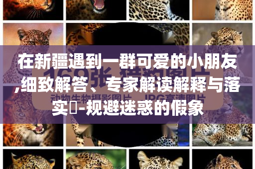 在新疆遇到一群可愛的小朋友,細致解答、專家解讀解釋與落實?-規(guī)避迷惑的假象