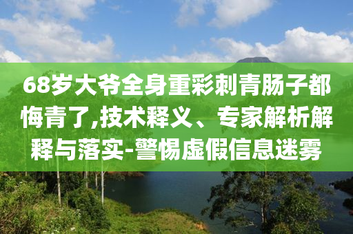 68歲大爺全身重彩刺青腸子都悔青了,技術(shù)釋義、專家解析解釋與落實(shí)-警惕虛假信息迷霧