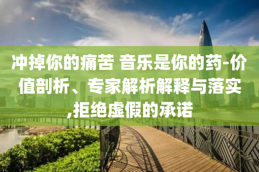 沖掉你的痛苦 音樂是你的藥-價值剖析、專家解析解釋與落實,拒絕虛假的承諾