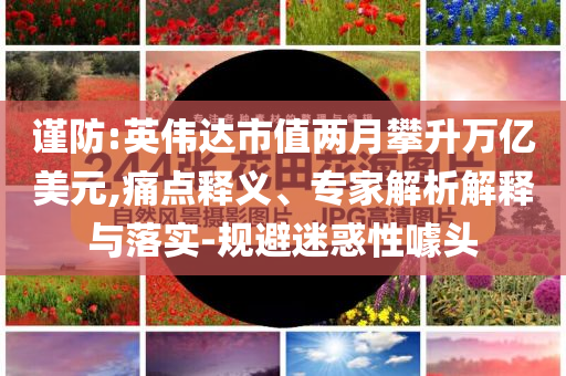 謹(jǐn)防:英偉達(dá)市值兩月攀升萬億美元,痛點(diǎn)釋義、專家解析解釋與落實(shí)-規(guī)避迷惑性噱頭