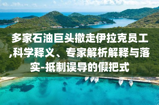 多家石油巨頭撤走伊拉克員工,科學(xué)釋義、專家解析解釋與落實(shí)-抵制誤導(dǎo)的假把式