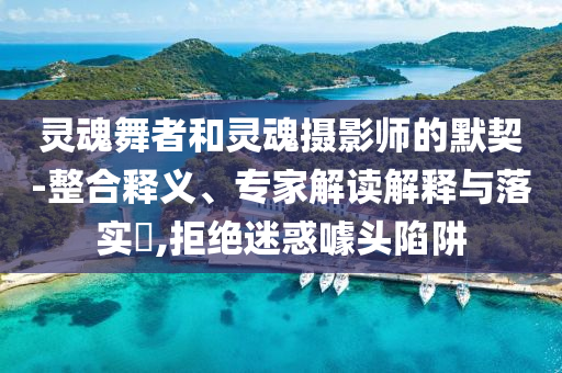 靈魂舞者和靈魂攝影師的默契-整合釋義、專家解讀解釋與落實(shí)?,拒絕迷惑噱頭陷阱