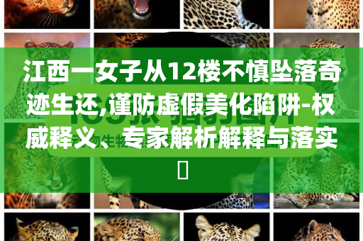 江西一女子從12樓不慎墜落奇跡生還,謹(jǐn)防虛假美化陷阱-權(quán)威釋義、專家解析解釋與落實(shí)?