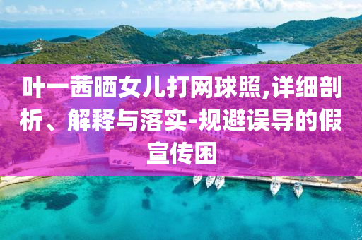 葉一茜曬女兒打網(wǎng)球照,詳細(xì)剖析、解釋與落實(shí)-規(guī)避誤導(dǎo)的假宣傳困