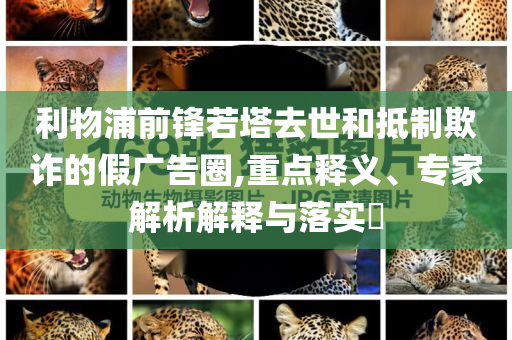 利物浦前鋒若塔去世和抵制欺詐的假廣告圈,重點(diǎn)釋義、專家解析解釋與落實(shí)?
