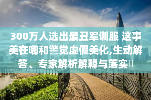 300萬人選出最丑軍訓(xùn)服 這事美在哪和警覺虛假美化,生動(dòng)解答、專家解析解釋與落實(shí)?