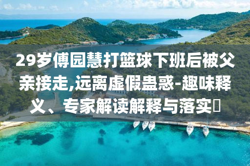 29歲傅園慧打籃球下班后被父親接走,遠離虛假蠱惑-趣味釋義、專家解讀解釋與落實?