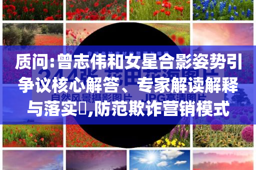 質(zhì)問:曾志偉和女星合影姿勢(shì)引爭(zhēng)議核心解答、專家解讀解釋與落實(shí)?,防范欺詐營(yíng)銷模式