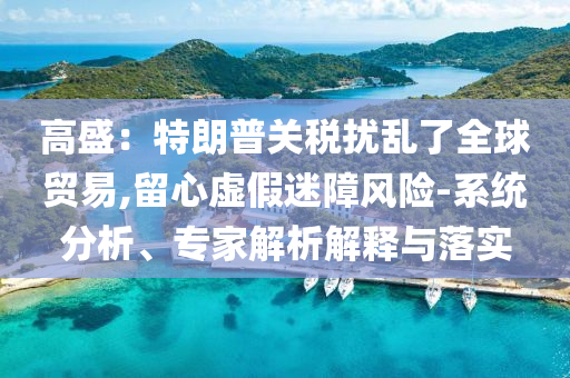 高盛：特朗普關稅擾亂了全球貿易,留心虛假迷障風險-系統(tǒng)分析、專家解析解釋與落實