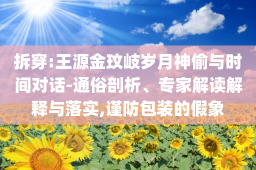 拆穿:王源金玟岐?dú)q月神偷與時(shí)間對(duì)話-通俗剖析、專家解讀解釋與落實(shí),謹(jǐn)防包裝的假象
