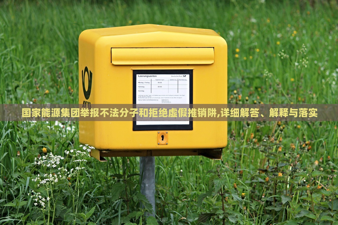 國家能源集團(tuán)舉報不法分子和拒絕虛假推銷阱,詳細(xì)解答、解釋與落實