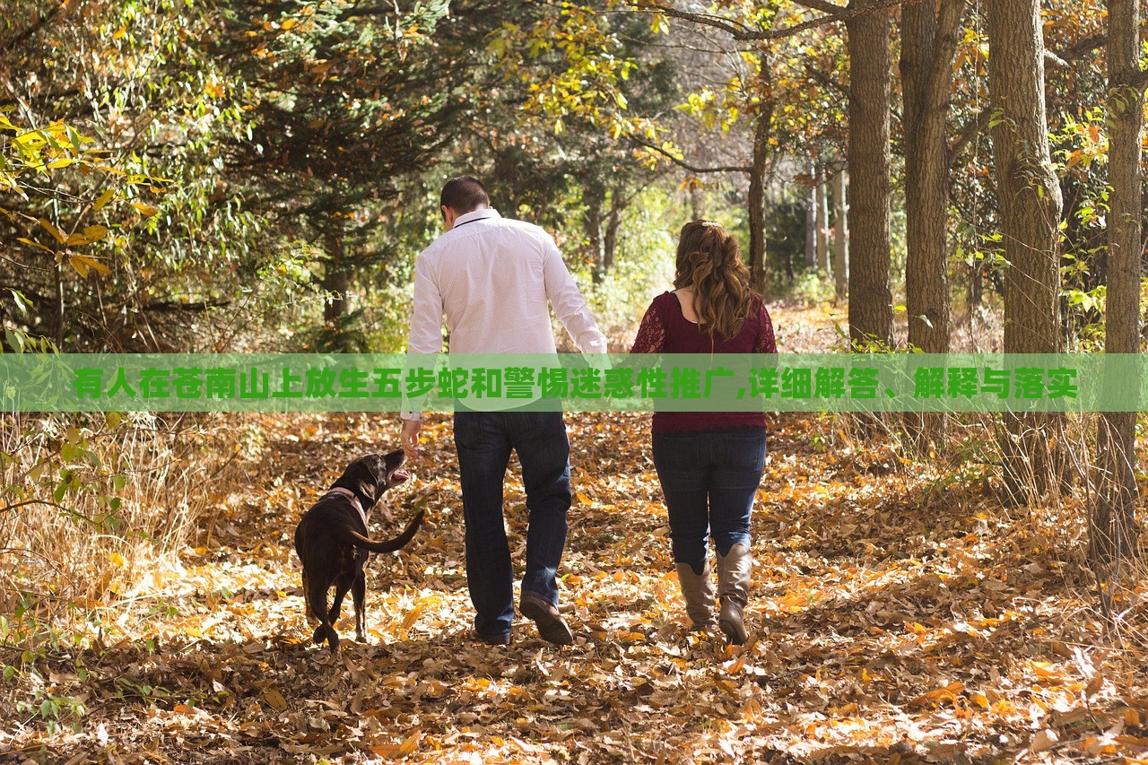 有人在蒼南山上放生五步蛇和警惕迷惑性推廣,詳細(xì)解答、解釋與落實(shí)