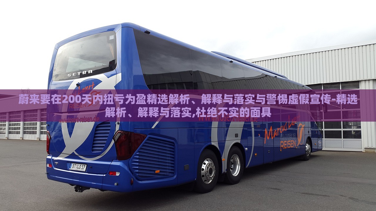 蔚来要在200天内扭亏为盈精选解析、解释与落实与警惕虚假宣传-精选解析、解释与落实,杜绝不实的面具