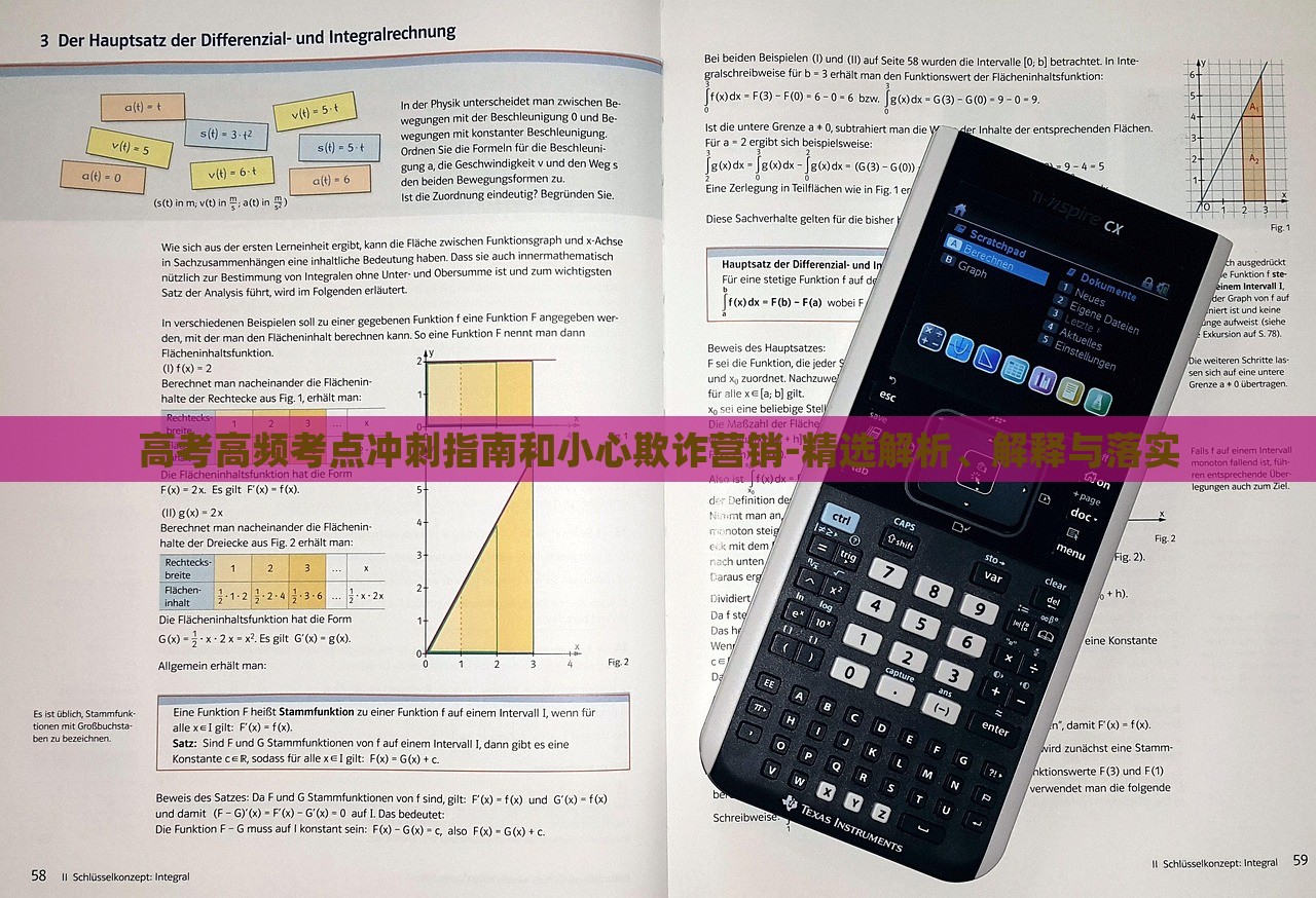 高考高频考点冲刺指南和小心欺诈营销-精选解析、解释与落实