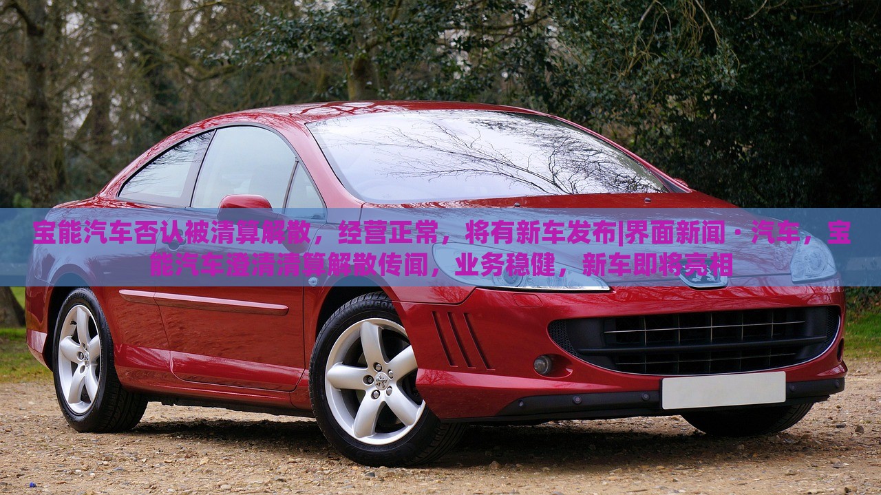宝能汽车否认被清算解散，经营正常，将有新车发布|界面新闻 · 汽车，宝能汽车澄清清算解散传闻，业务稳健，新车即将亮相
