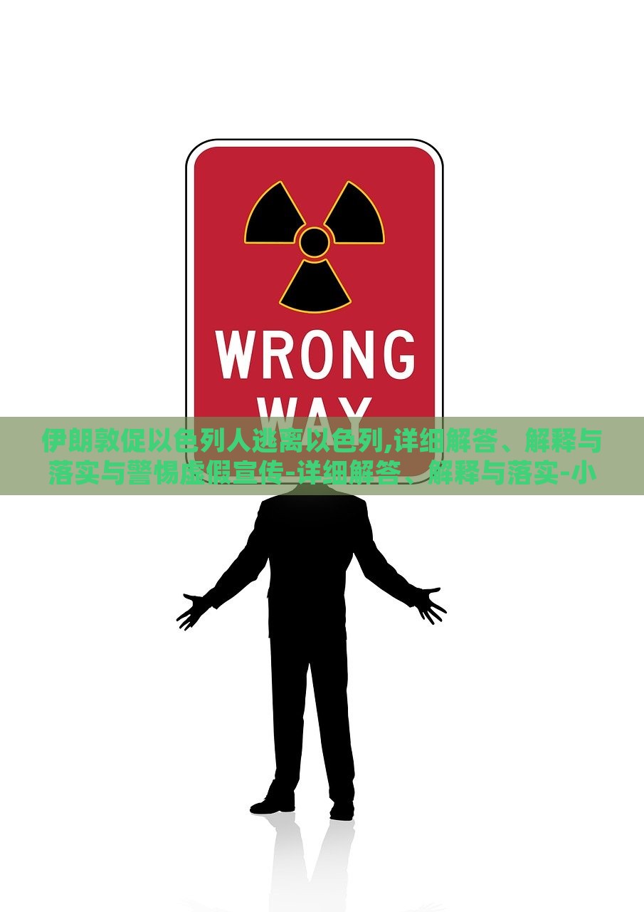 伊朗敦促以色列人逃离以色列,详细解答、解释与落实与警惕虚假宣传-详细解答、解释与落实-小心虚假蛊惑风险，伊朗敦促以色列人撤离，真相与风险警示全解析