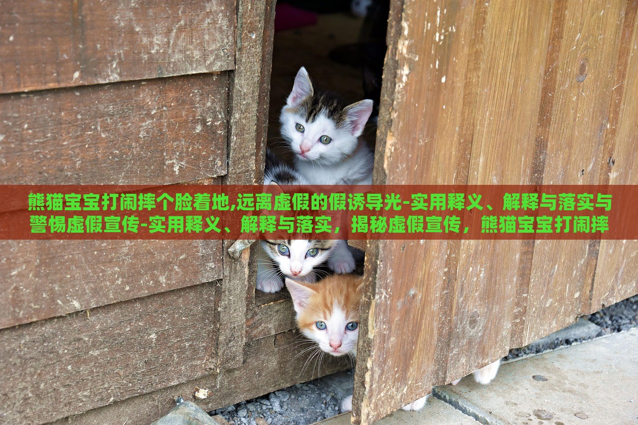 熊猫宝宝打闹摔个脸着地,远离虚假的假诱导光-实用释义、解释与落实与警惕虚假宣传-实用释义、解释与落实，揭秘虚假宣传，熊猫宝宝打闹摔跤事件背后的警示与应对策略